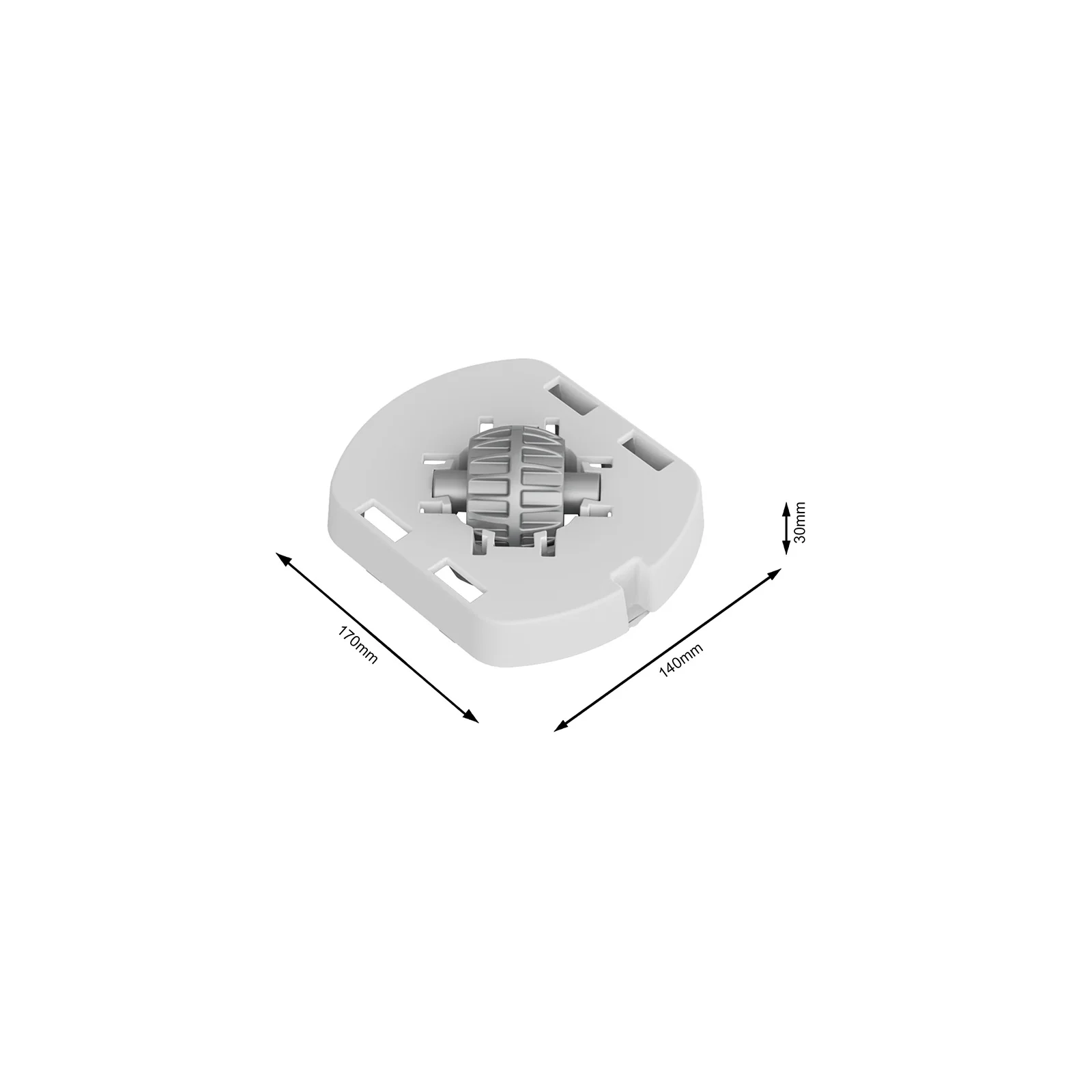 Adapter nożny z kółkami do skrzynki 45l ALBRIS - Image 6