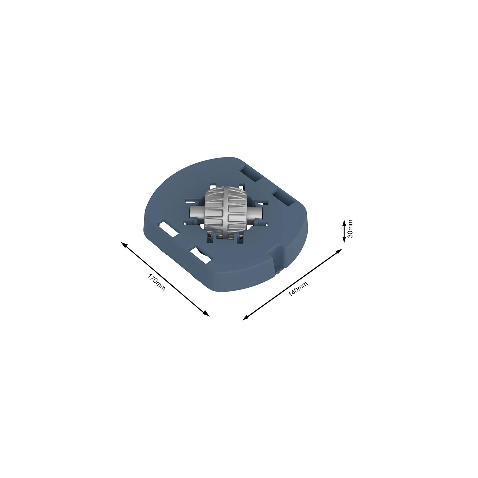 Adapter nożny z kółkami do skrzynki 45l ALBRIS - Image 7