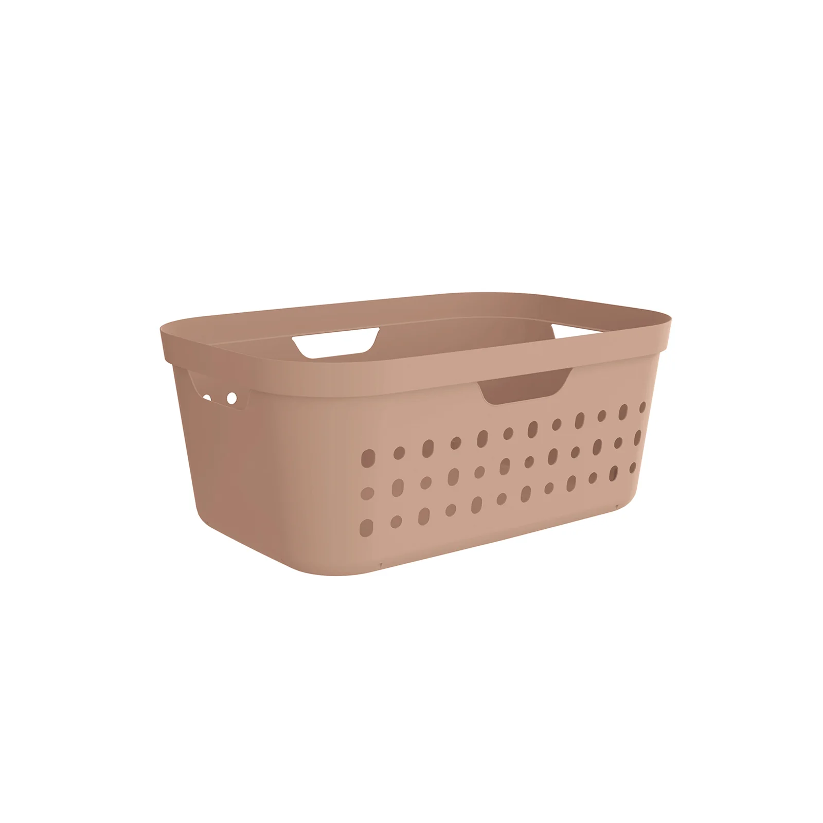 POJEMNIK KOSZ NA BIELIZNĘ PRANIE PLASTIKOWY ROTHO JONA 39 L SZARY - Image 22