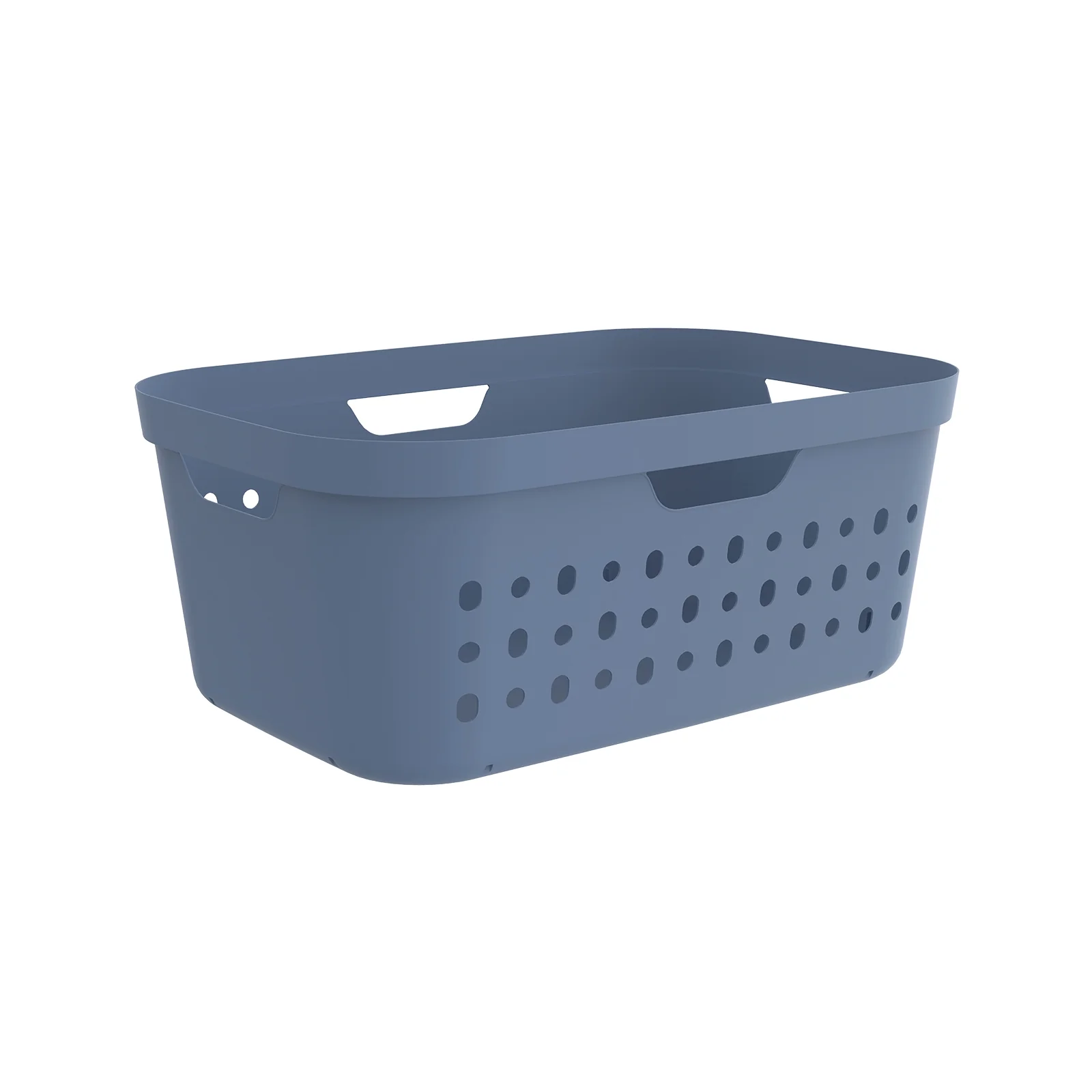 POJEMNIK KOSZ NA BIELIZNĘ PRANIE PLASTIKOWY ROTHO JONA 39 L SZARY - Image 3