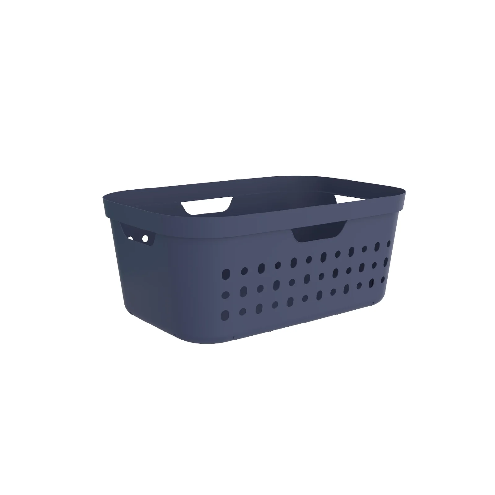 POJEMNIK KOSZ NA BIELIZNĘ PRANIE PLASTIKOWY ROTHO JONA 39 L SZARY - Image 4