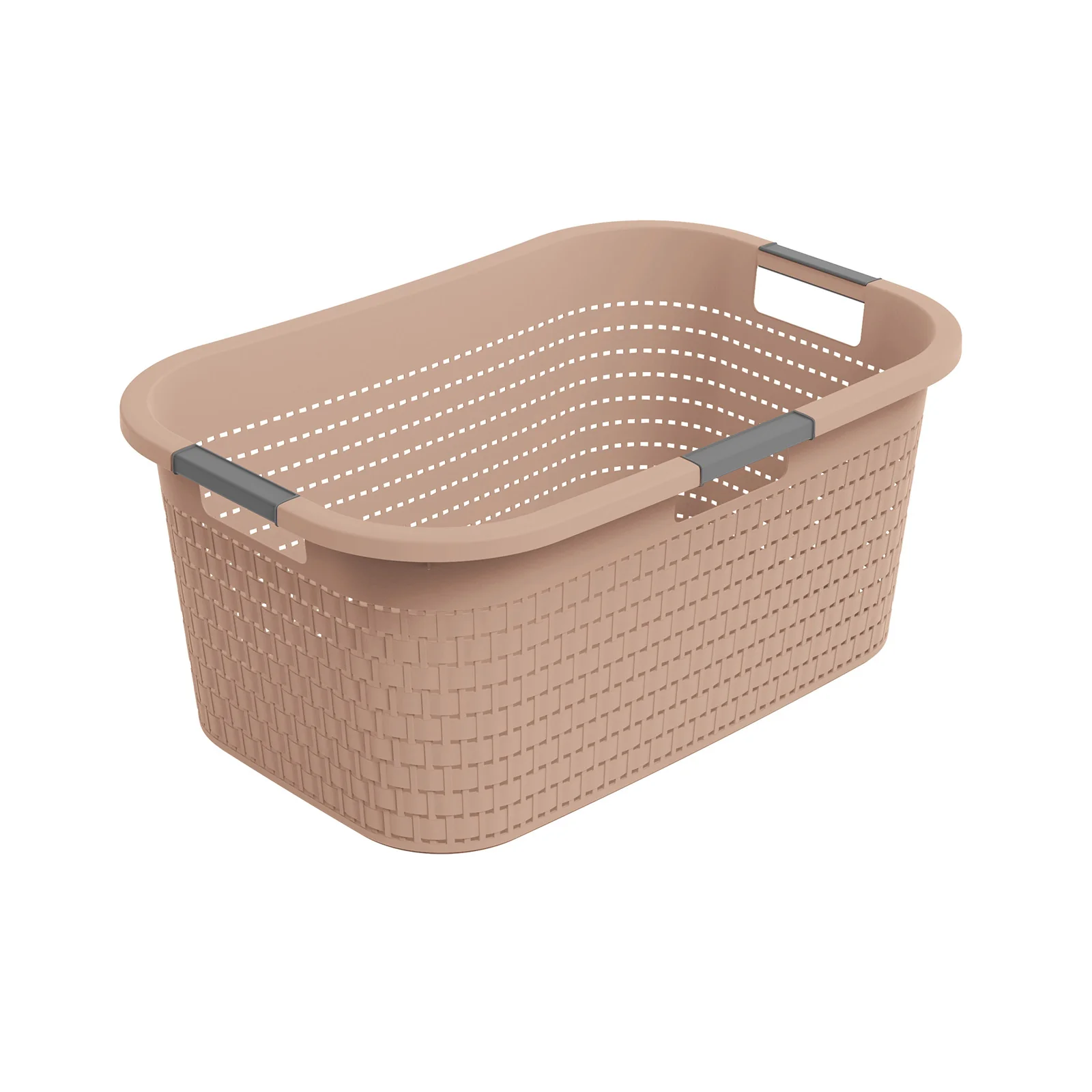 Rotho Kosz Na Pranie Clean Country 40 L, Cappuccino - Image 11