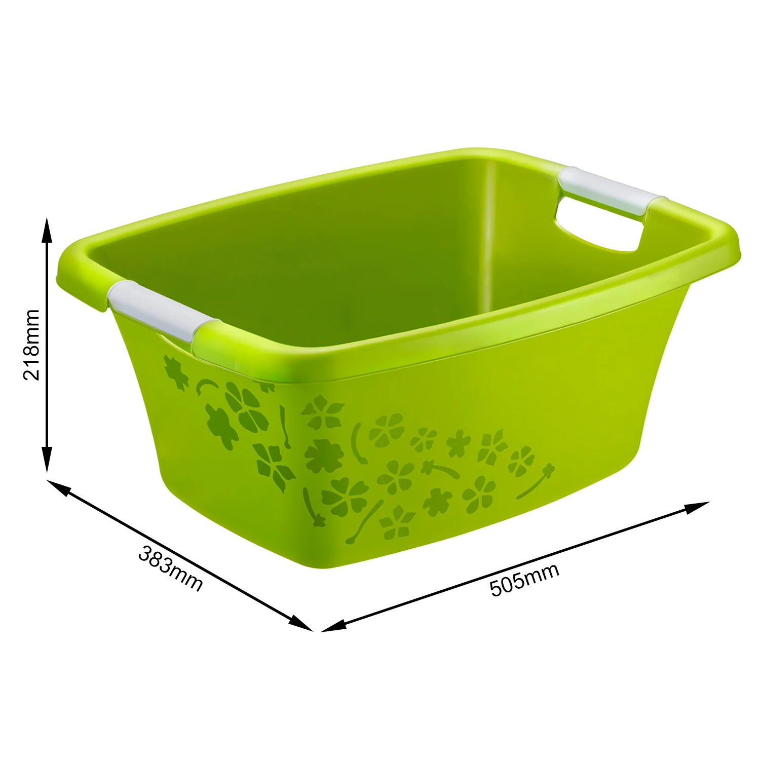 Kosz na pranie bieliznę do magla FLOWERS 25L - Image 10