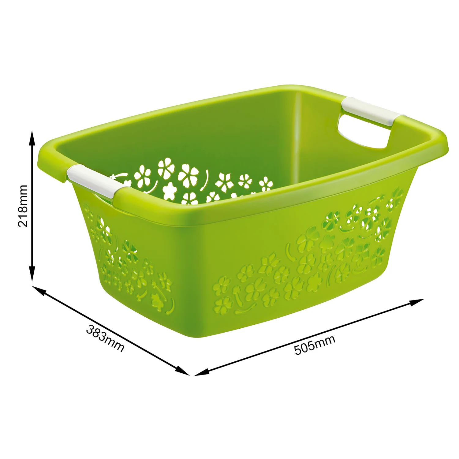 Kosz na pranie bieliznę do magla FLOWERS 25L - Image 23