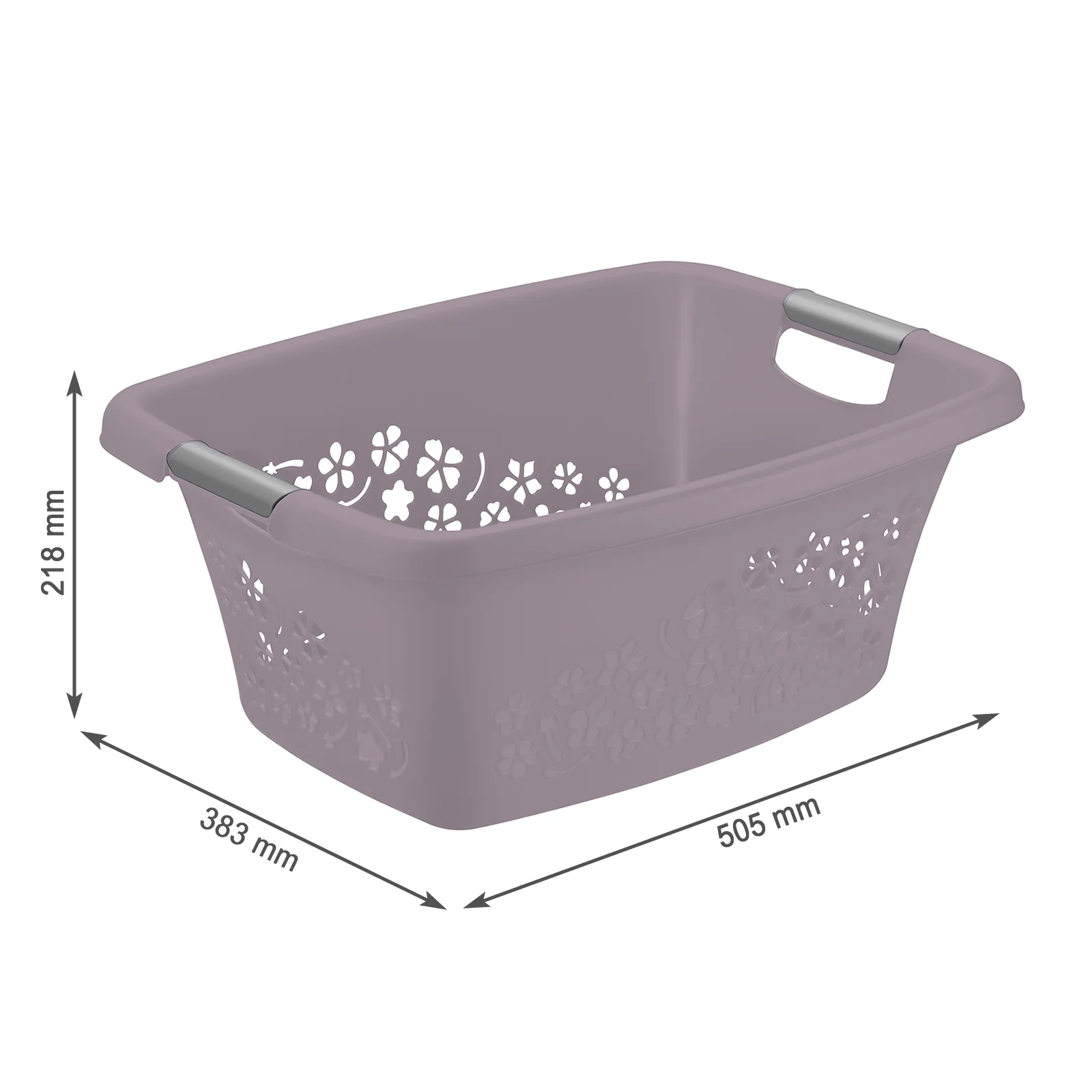 Kosz na pranie bieliznę do magla FLOWERS 25L - Image 24