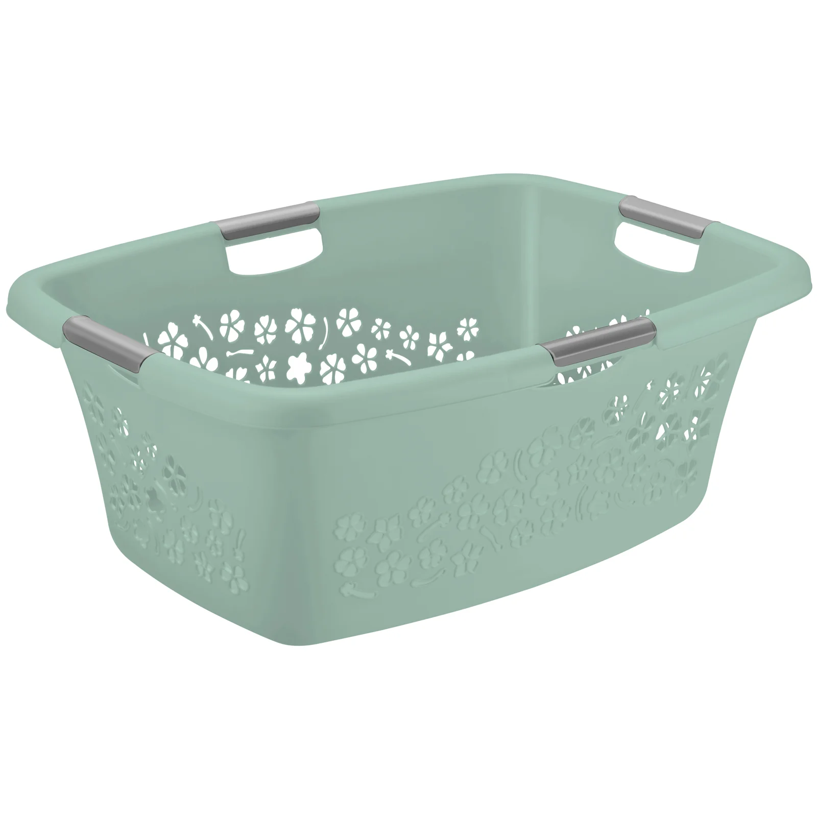 Kosz na pranie bieliznę do magla FLOWERS 50L - Image 3