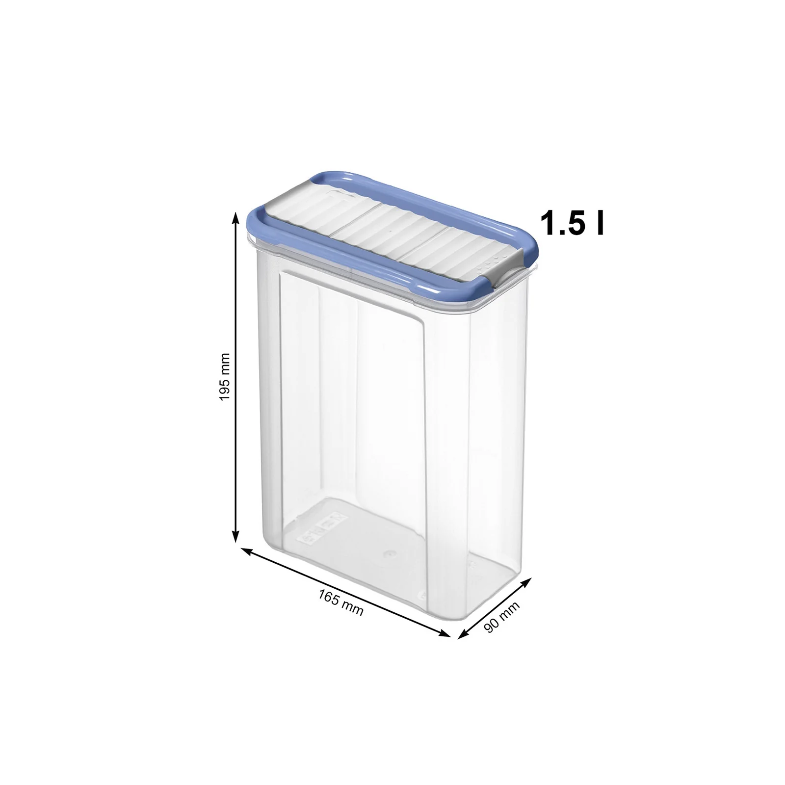 Pojemnik na art. sypkie z dozownikiem 1,5 L 
DOMINO - Image 5