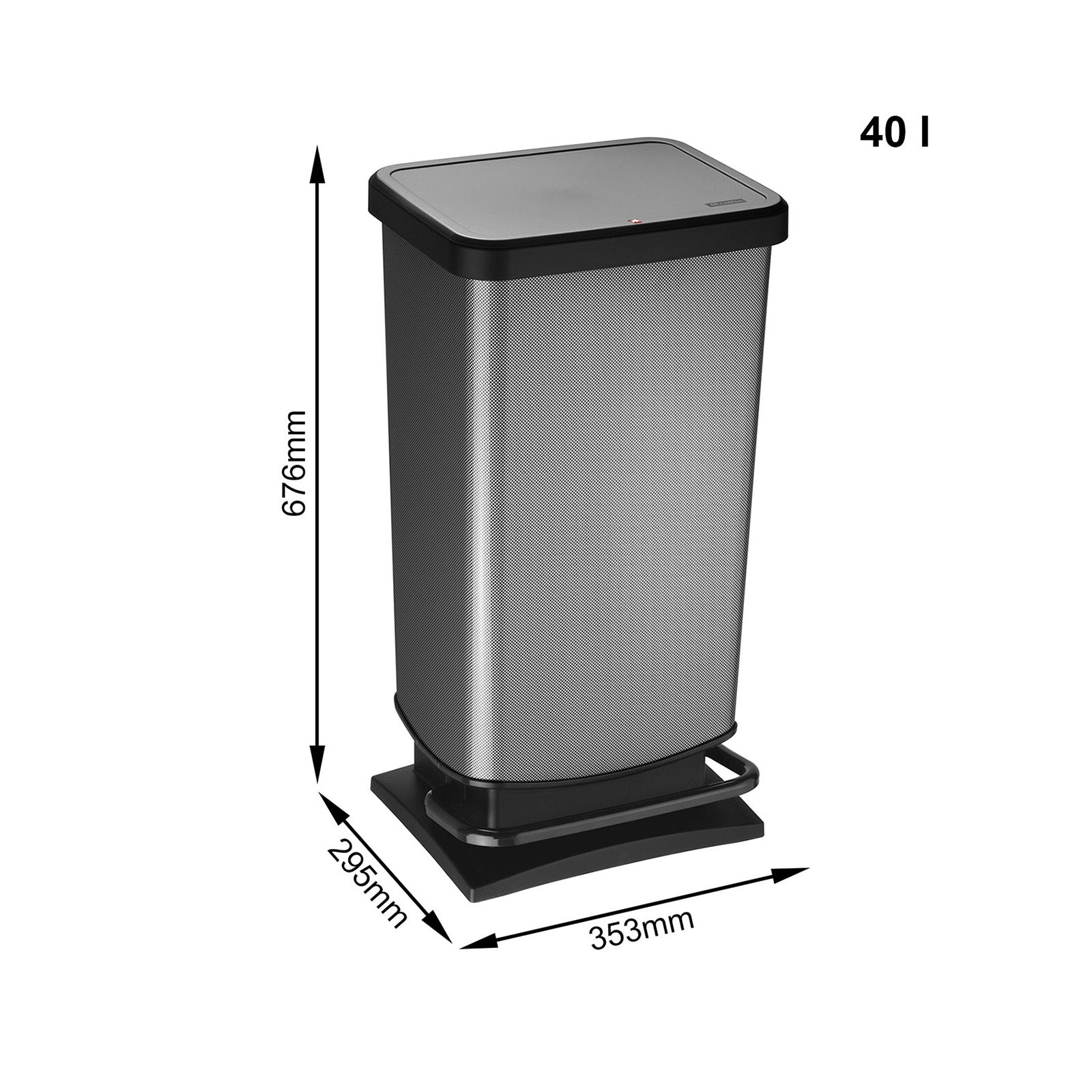 Zestaw 2 koszy pedałowych  – 20 l i 40 l - Image 10