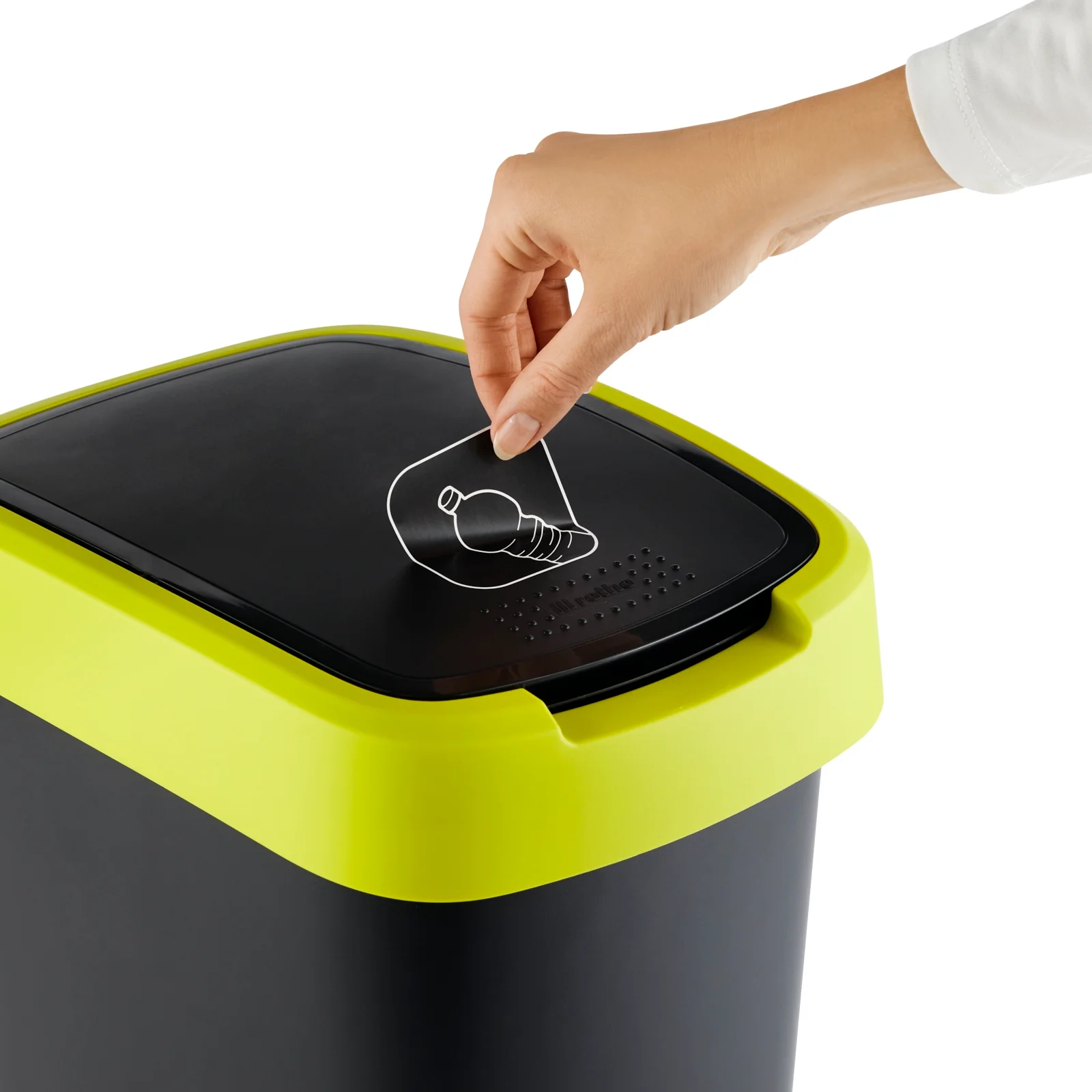 Kosz na śmieci z uchylną pokrywą 25 L TWIST - Image 10