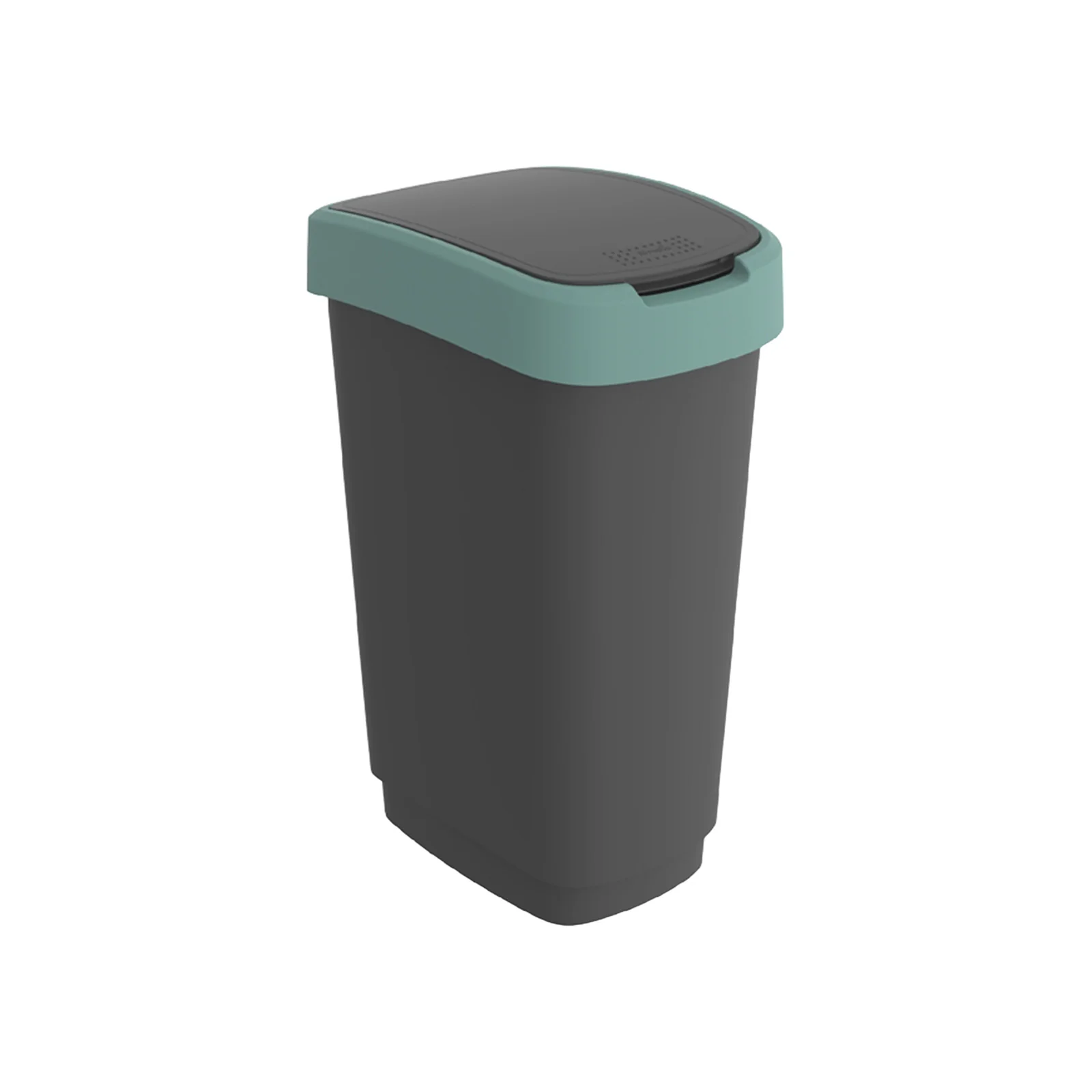Kosz na śmieci z uchylną pokrywą 50 L TWIST - Image 5