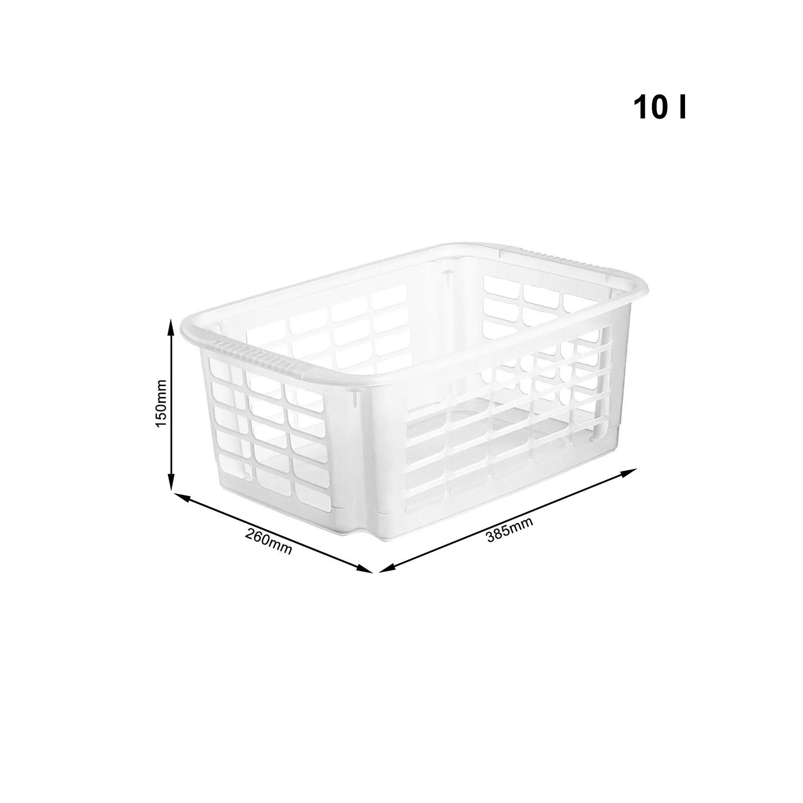 Koszyk do przechowywania 10L Rotho REVERSO - Image 3