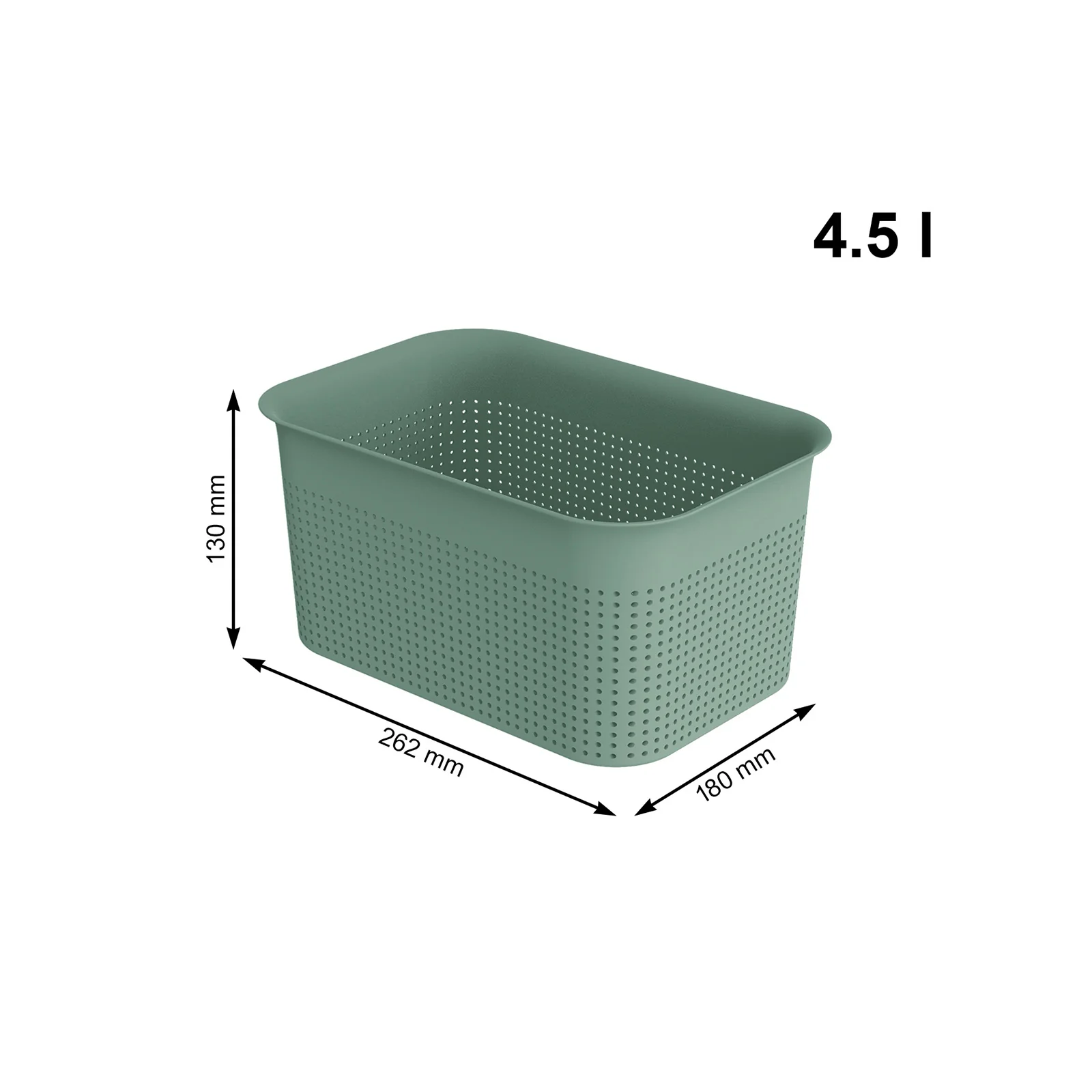 Pojemnik koszyk do przechowywania 4.5 L Rotho - Image 24