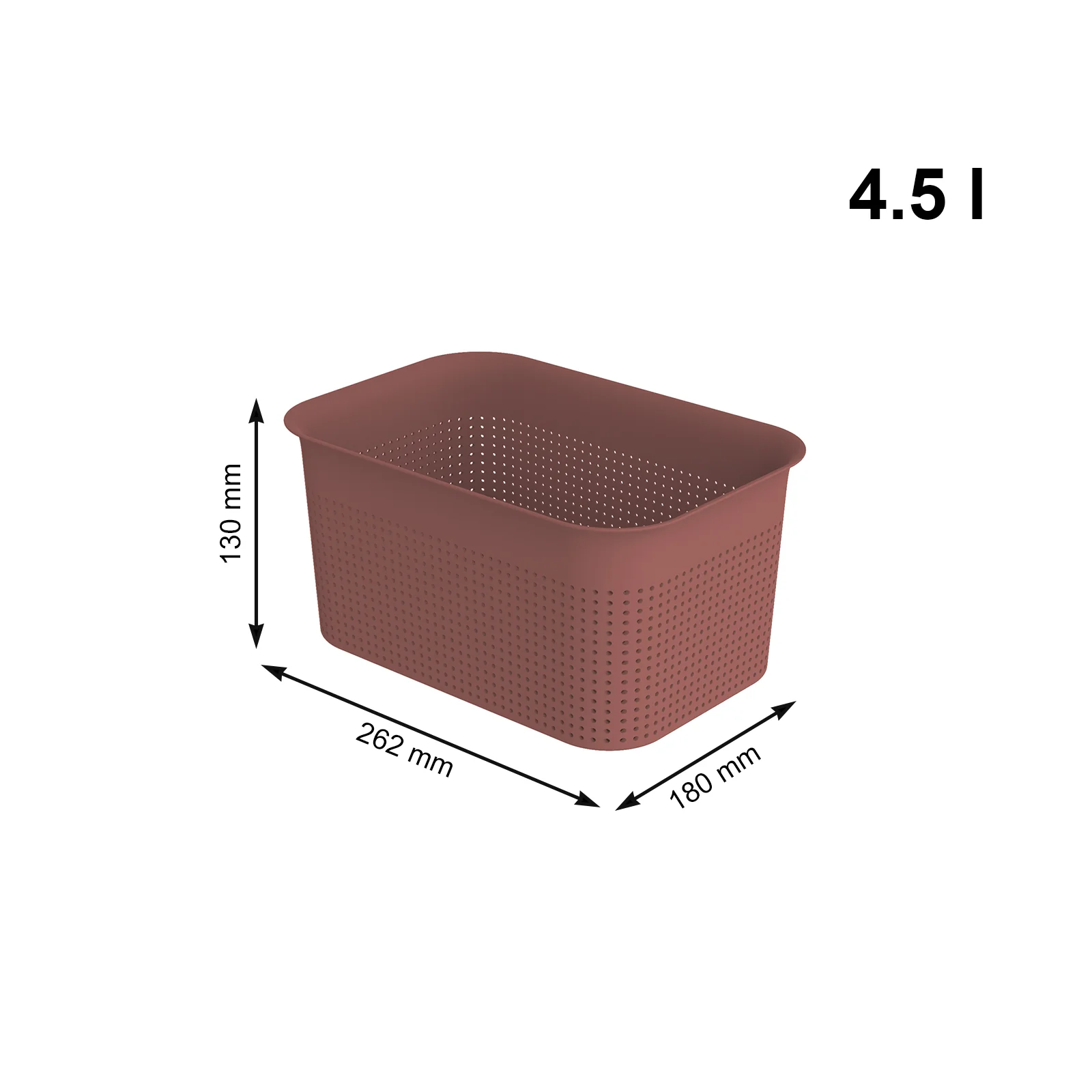 Pojemnik koszyk do przechowywania 4.5 L Rotho - Image 43
