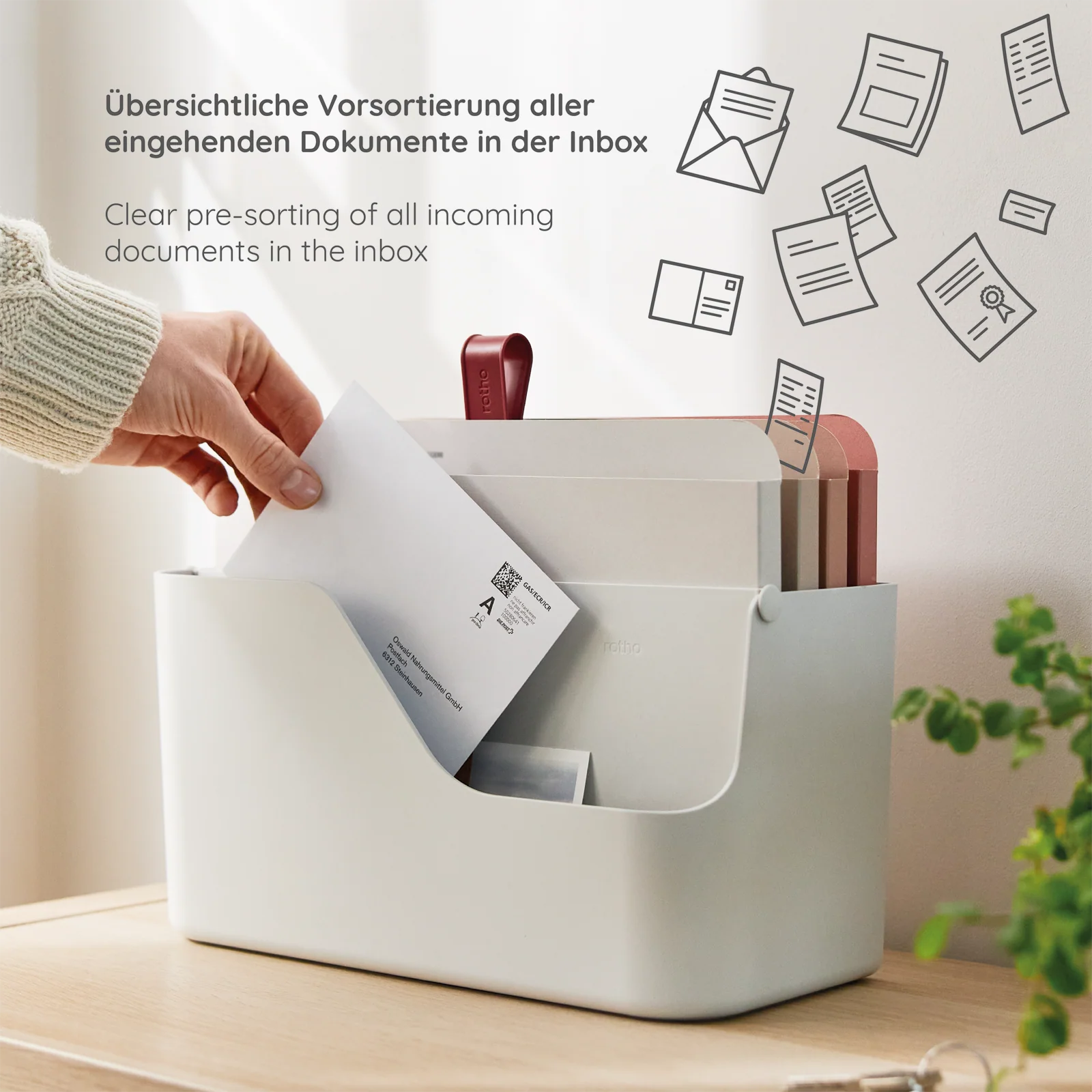 Organizator dokumentów na listy rachunki Rotho MyPaper Plus - Image 20