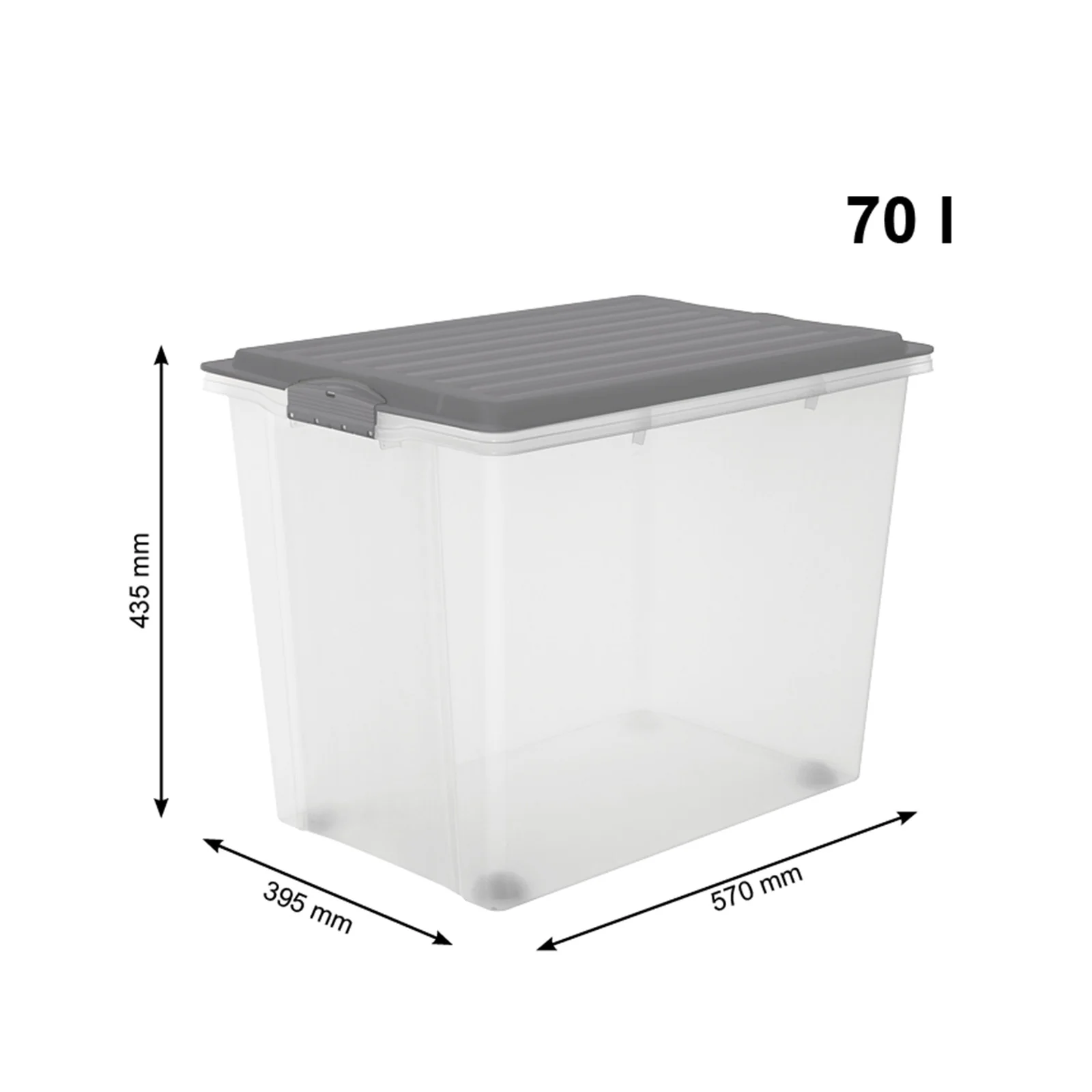 Pojemnik A3 z kółkami, 70 l COMPACT - Image 20