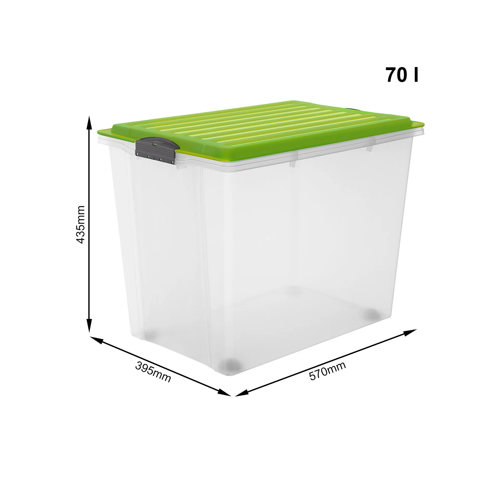 Pojemnik A3 z kółkami, 70 l COMPACT - Image 25