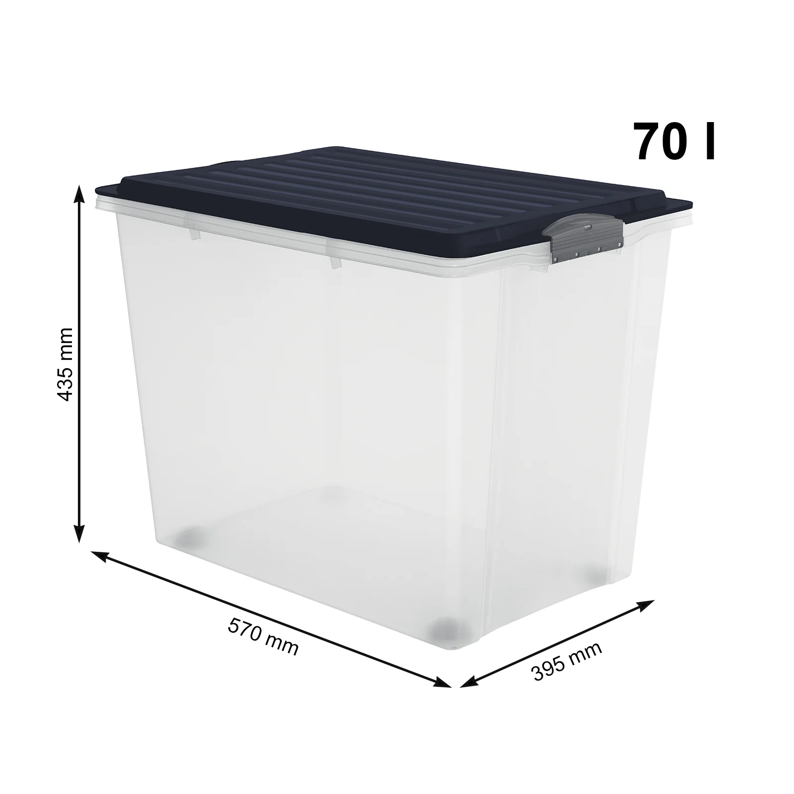 Pojemnik A3 z kółkami, 70 l COMPACT - Image 31