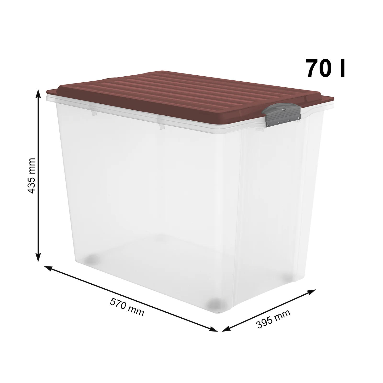 Pojemnik A3 z kółkami, 70 l COMPACT - Image 35