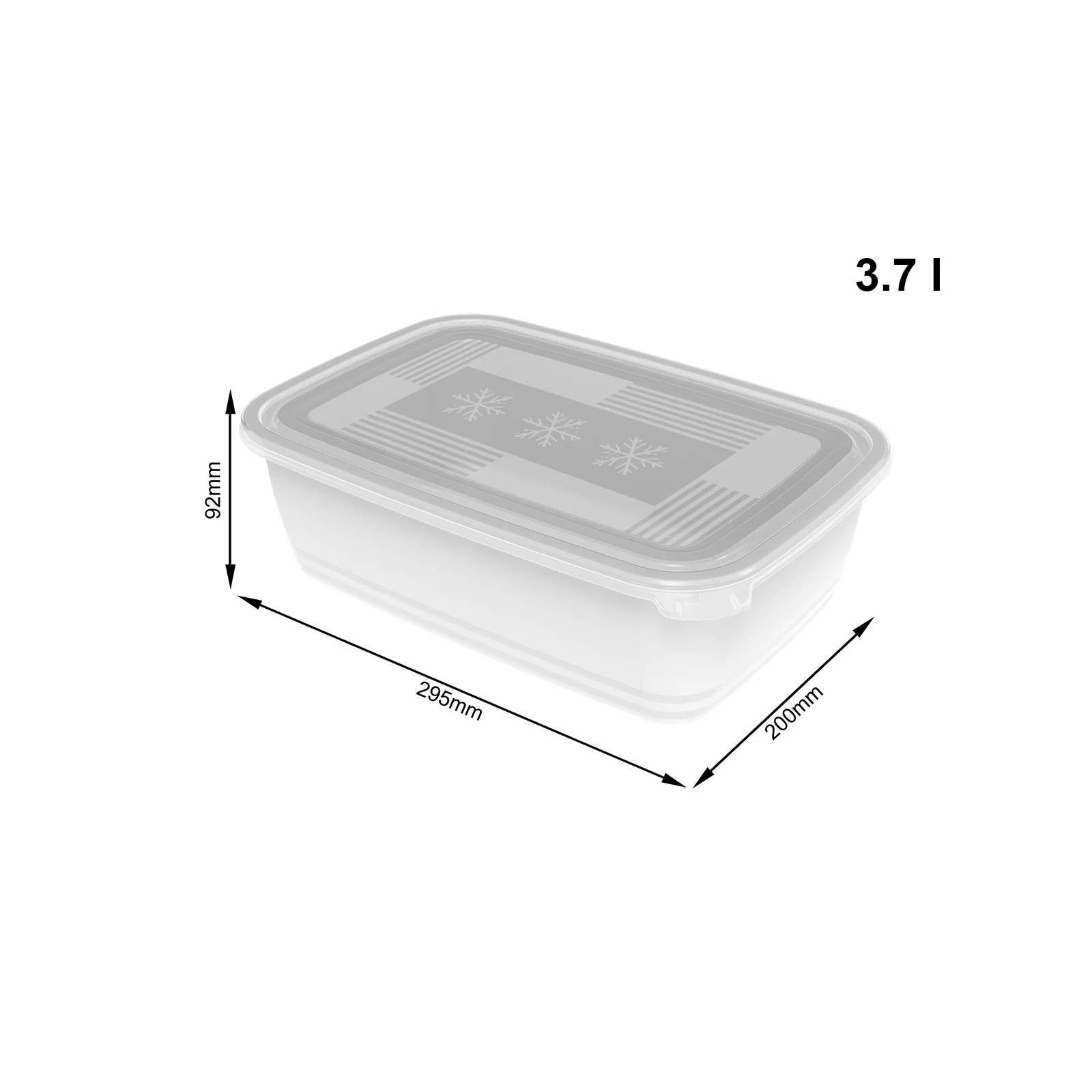 Pojemnik do zamrażarki FREEZE 3,7 L - Image 6