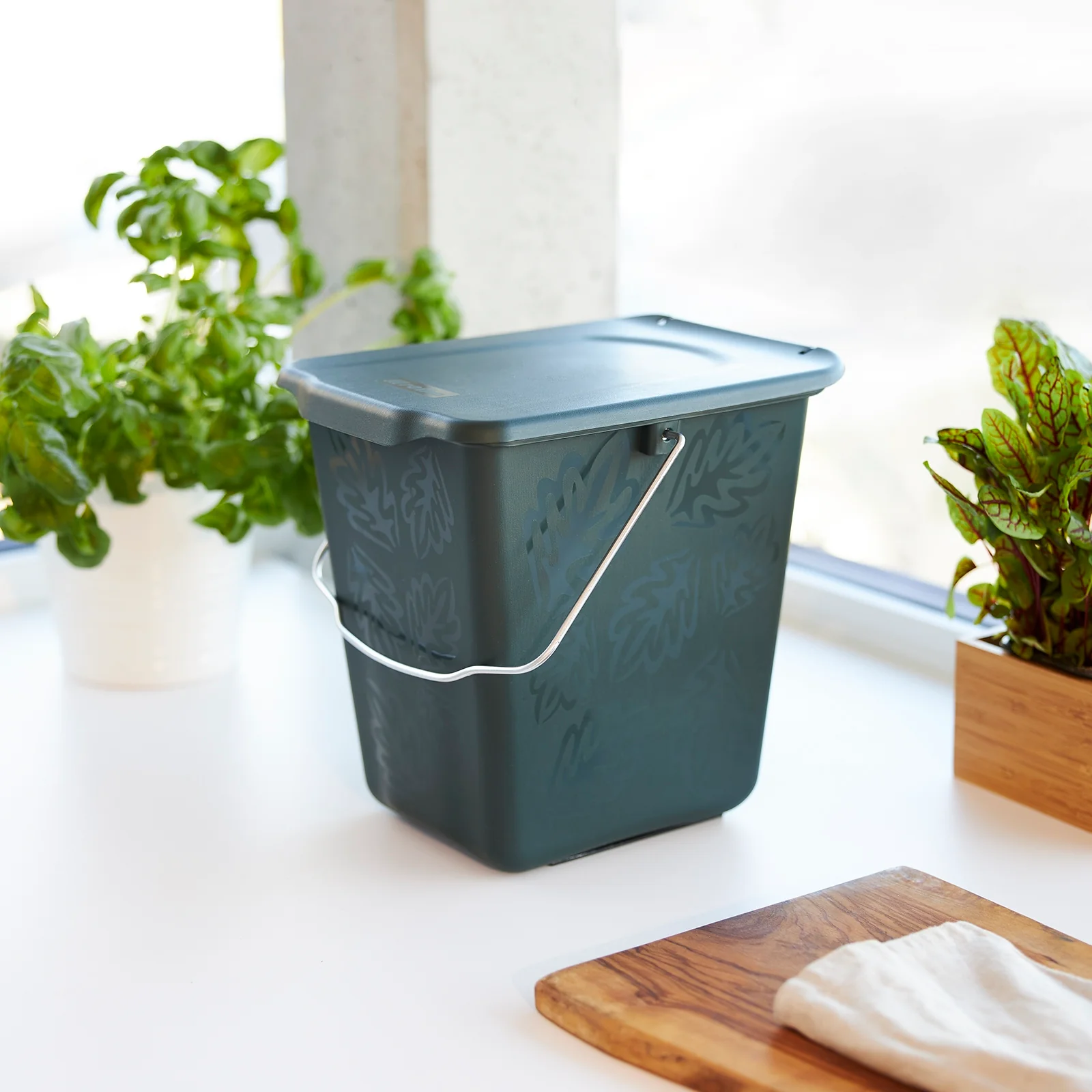 Wiadro na kompost odpady bio 7l GREENLINE - Image 4
