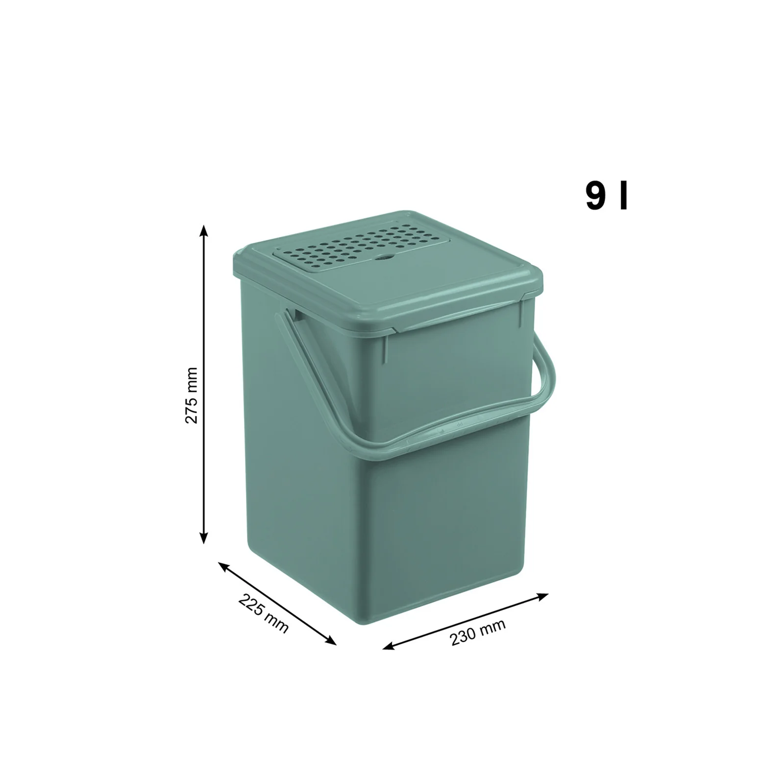 Kompostownik 9 l z filtrem węglowym BIO - Image 4