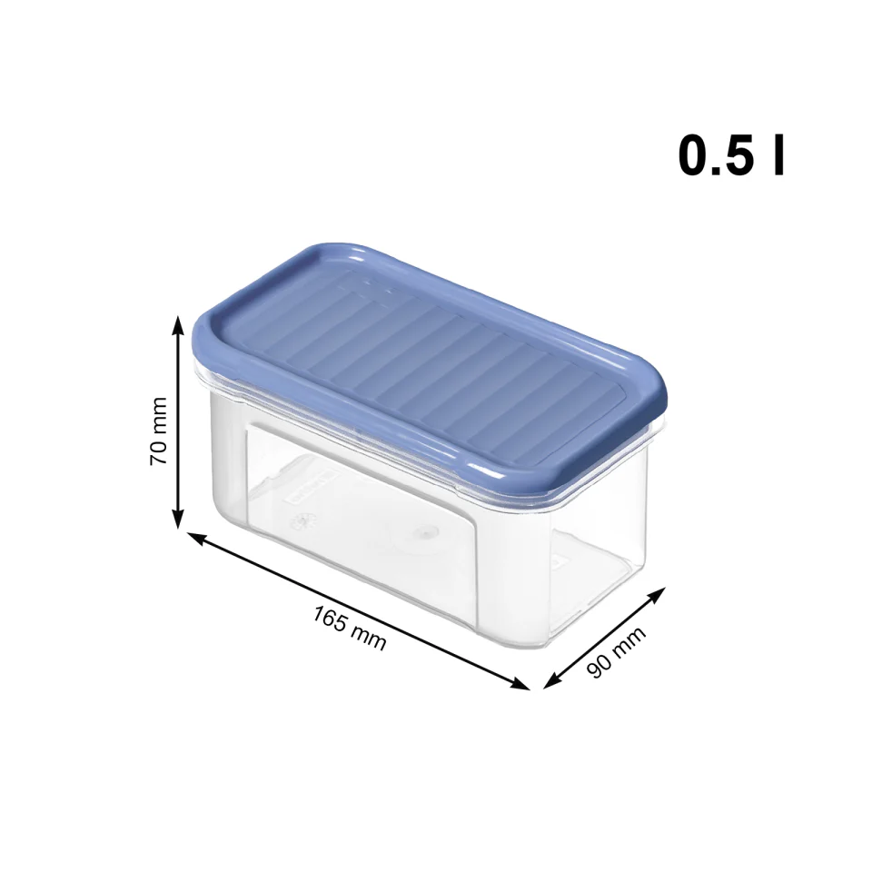Pojemnik na produkty sypkie 0,5 L DOMINO - Image 3