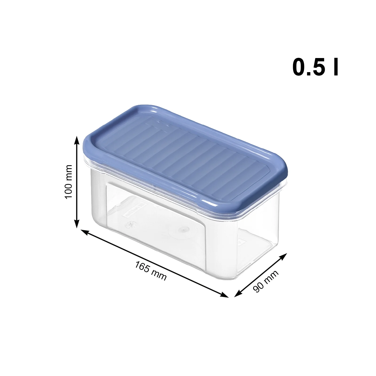 Pojemnik na produkty sypkie 0,5 L DOMINO - Image 7
