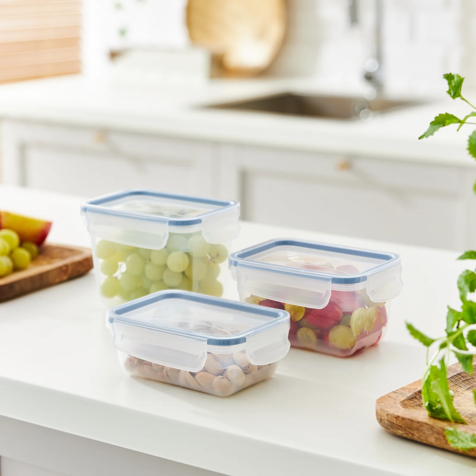 Pojemnik na żywność do lodówki Lunch box CLIC & LOCK 0.75L - Image 6