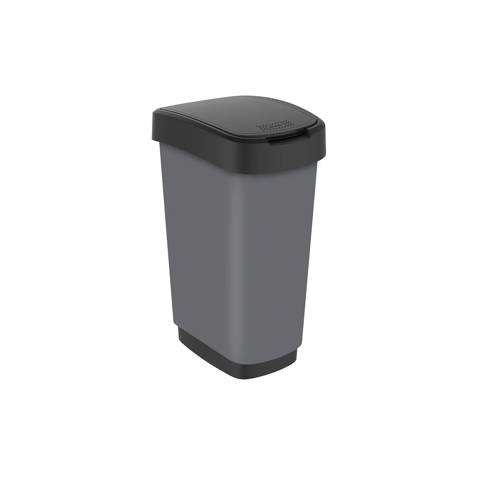 Kosz na śmieci 25 L TWIST srebrny metalizowany - Image 15