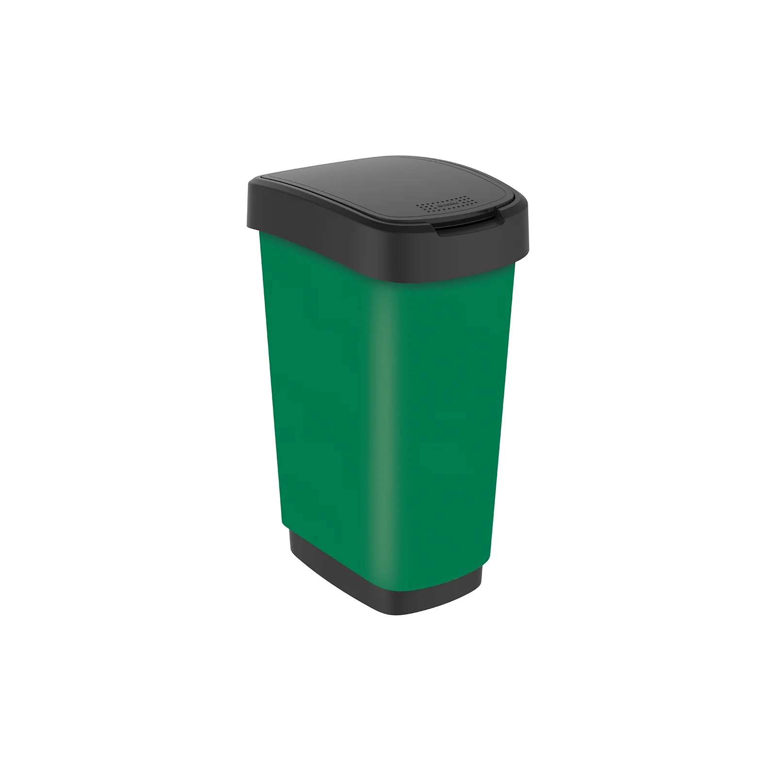 Kosz na śmieci 25 L TWIST srebrny metalizowany - Image 7