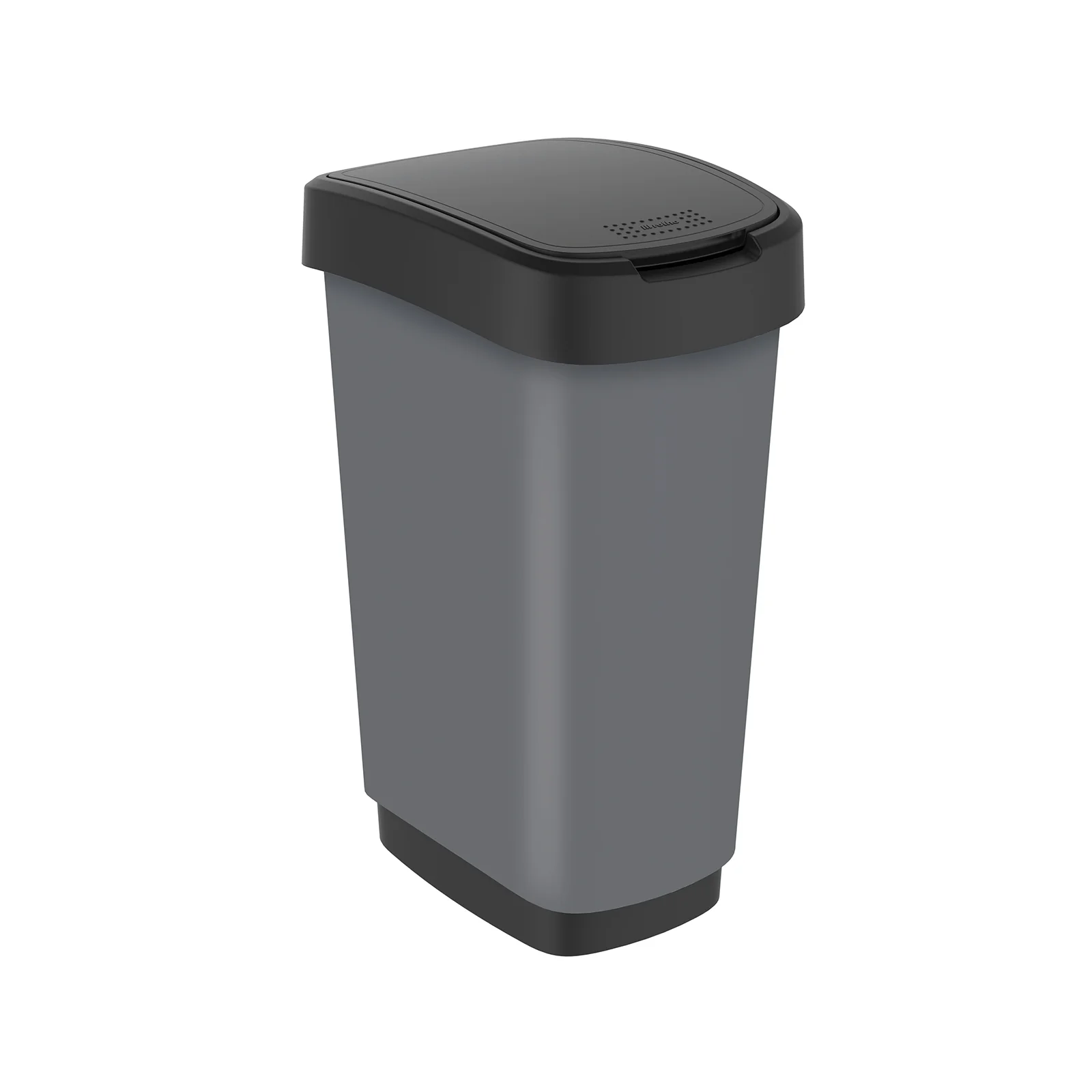 Kosz na śmieci 50 L TWIST srebrny metalizowany - Image 14