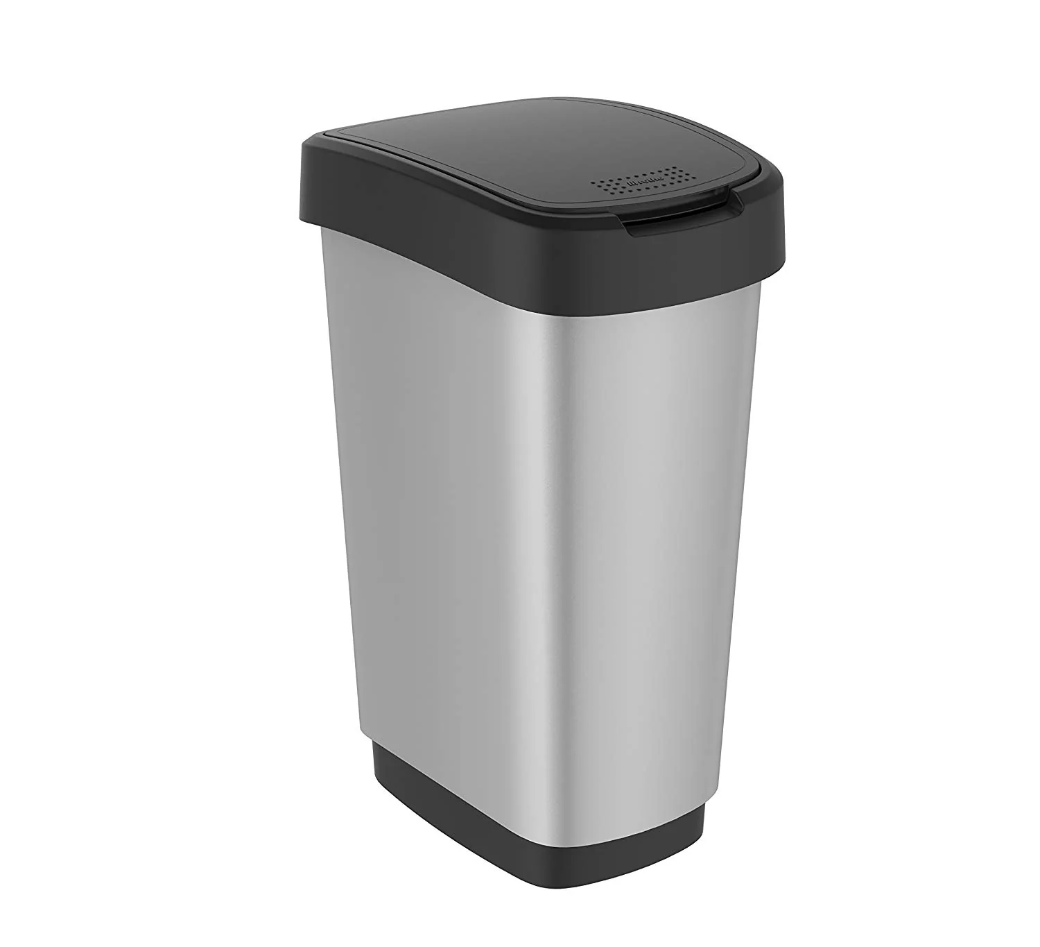 Kosz na śmieci 50 L TWIST srebrny metalizowany - Image 34