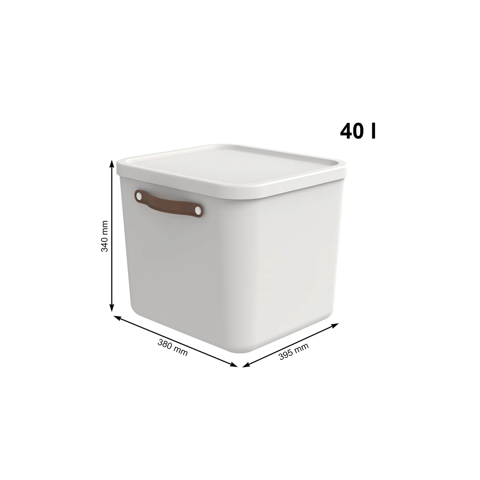 POJEMNIK POKRYWKA UCHWYTY ROTHO MALOJA 40L - Image 10