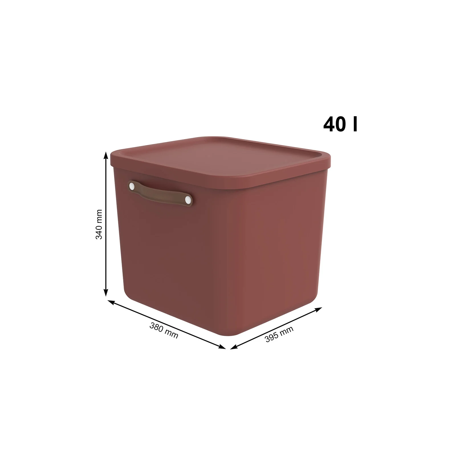 POJEMNIK POKRYWKA UCHWYTY ROTHO MALOJA 40L - Image 16