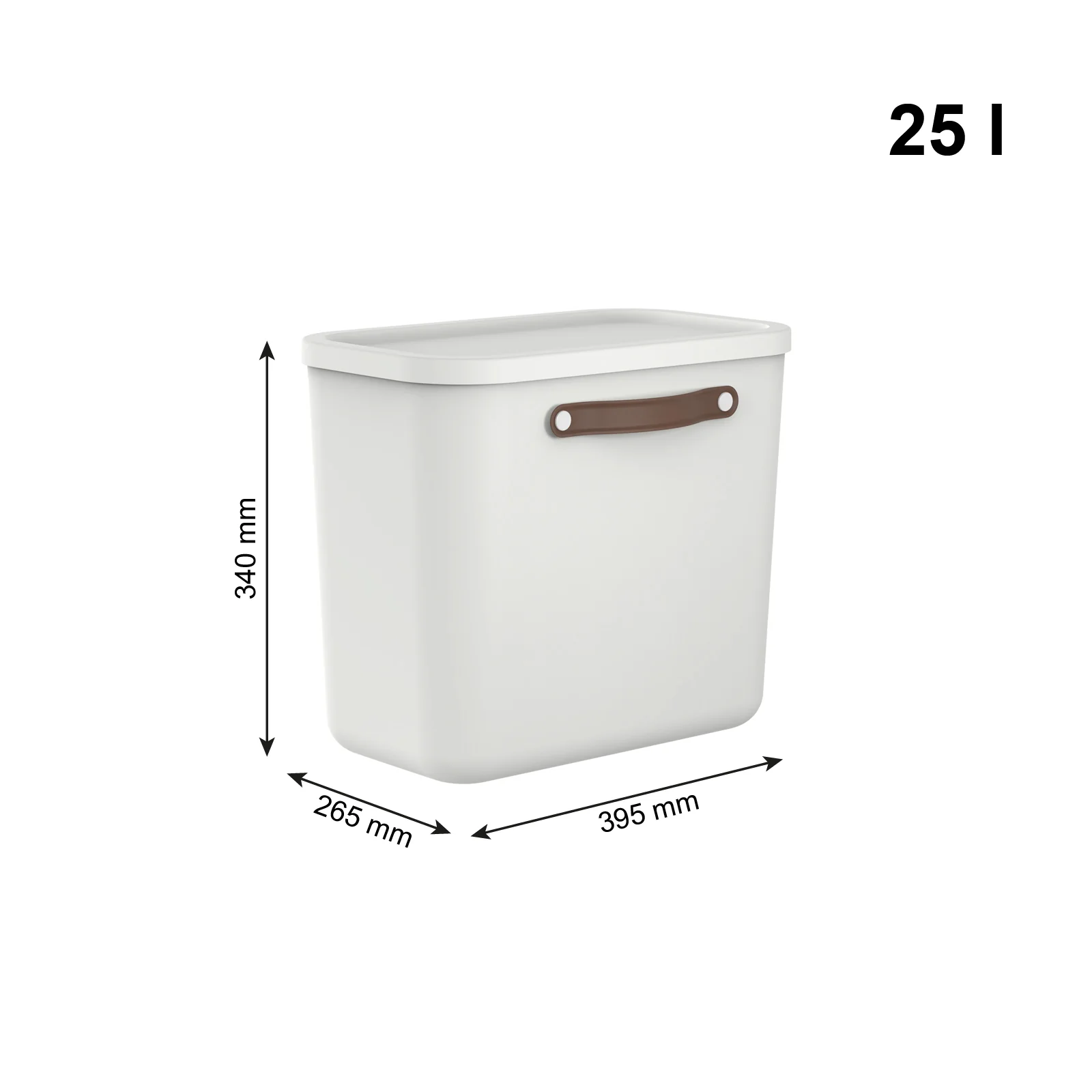POJEMNIKI Z POKRYWKĄ I UCHWYTAMI MALOJA 2 x 25 L - Image 42