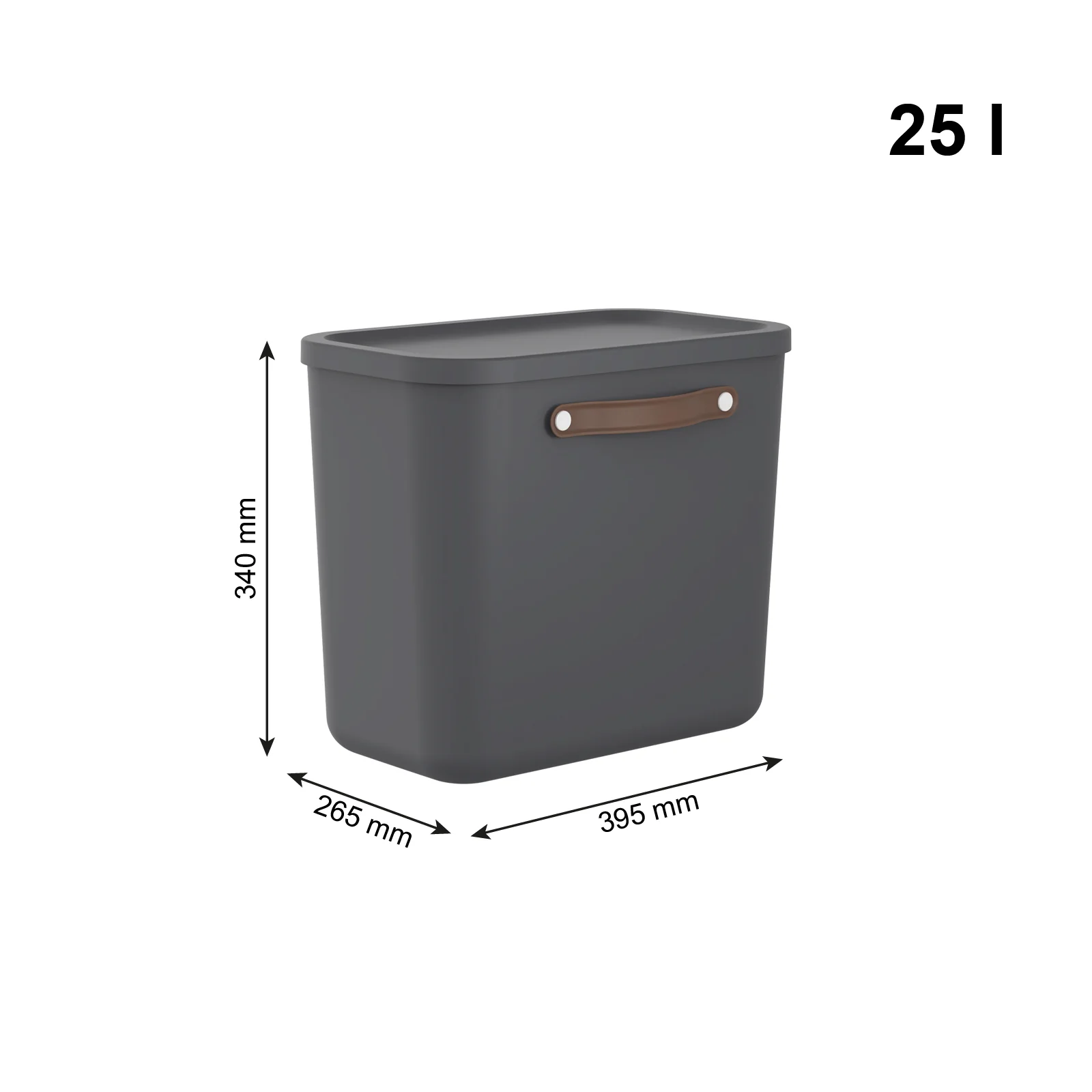 POJEMNIKI Z POKRYWKĄ I UCHWYTAMI MALOJA 2 x 25 L - Image 45