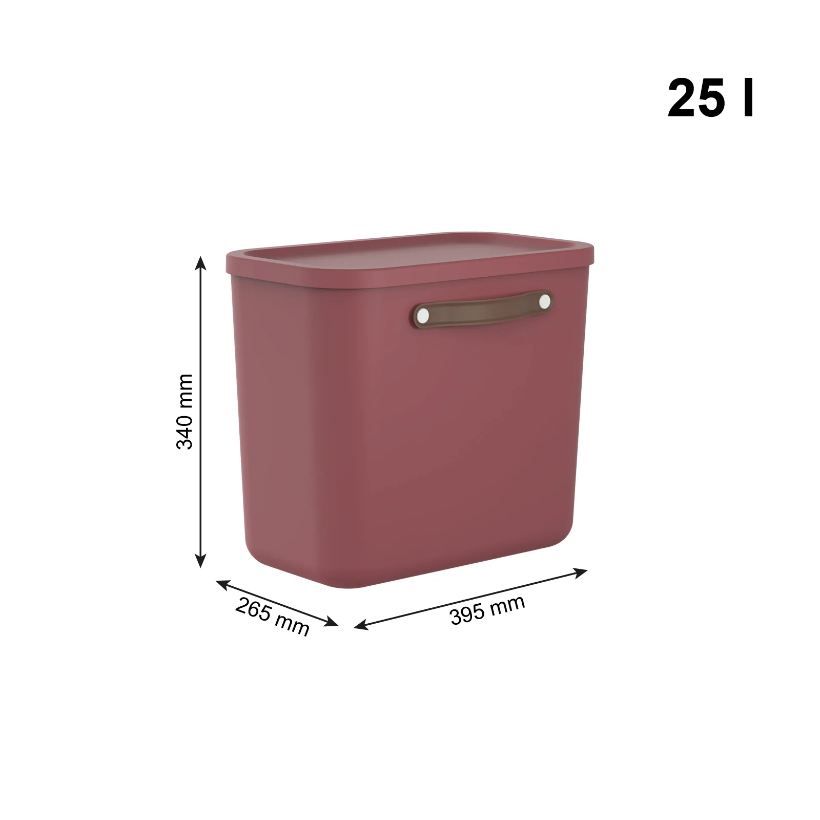 POJEMNIKI Z POKRYWKĄ I UCHWYTAMI MALOJA 2 x 25 L - Image 54