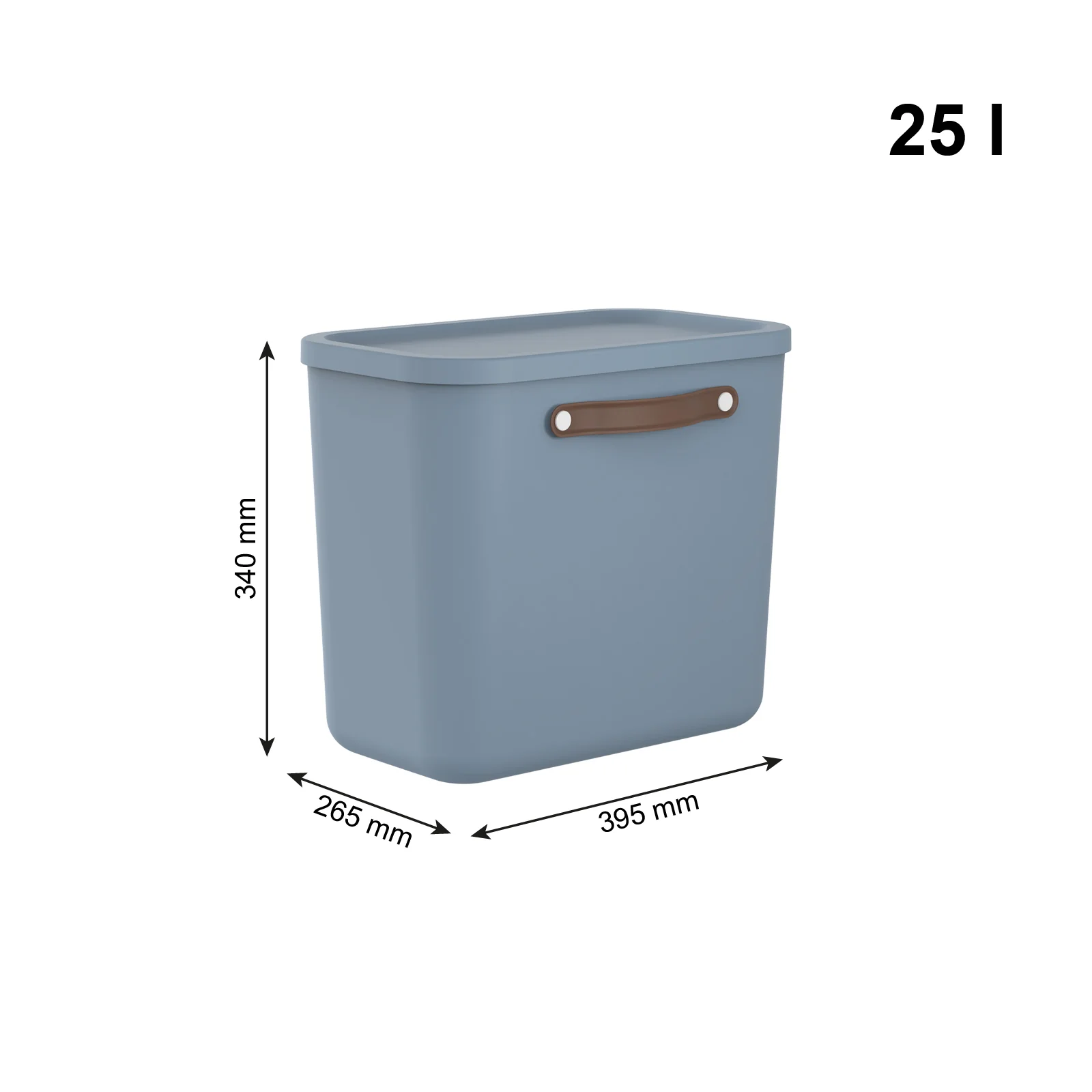 POJEMNIKI Z POKRYWKĄ I UCHWYTAMI MALOJA 2 x 25 L - Image 55