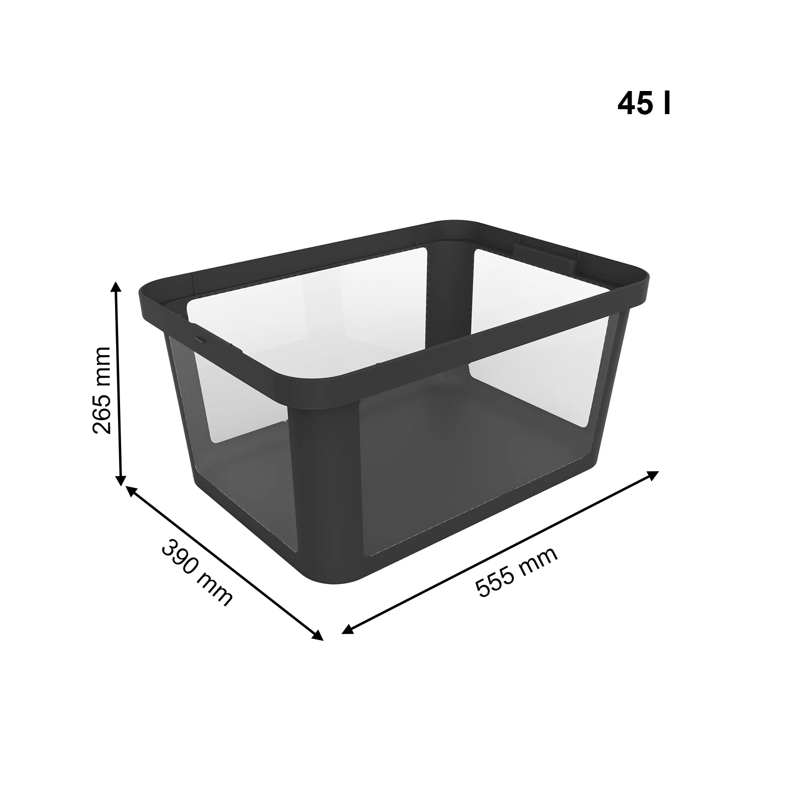 Pojemnik do przechowywania Rotho ALBRIS 45l - Image 16