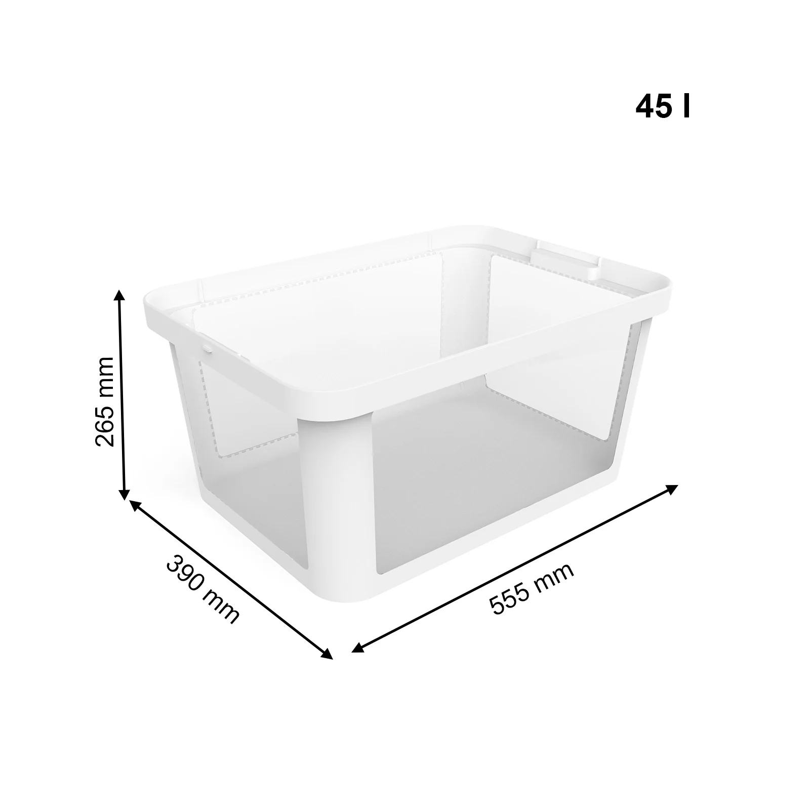 Pojemnik do przechowywania Rotho ALBRIS 45l - Image 4