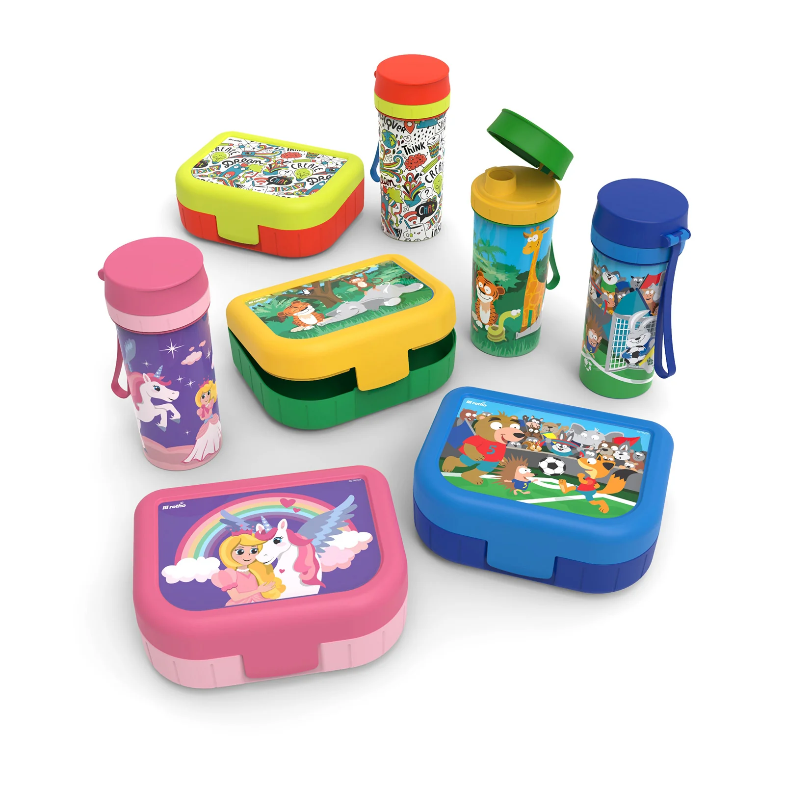 Pojemnik śniadaniowy Rotho MEMORY KIDS 1l - Image 19