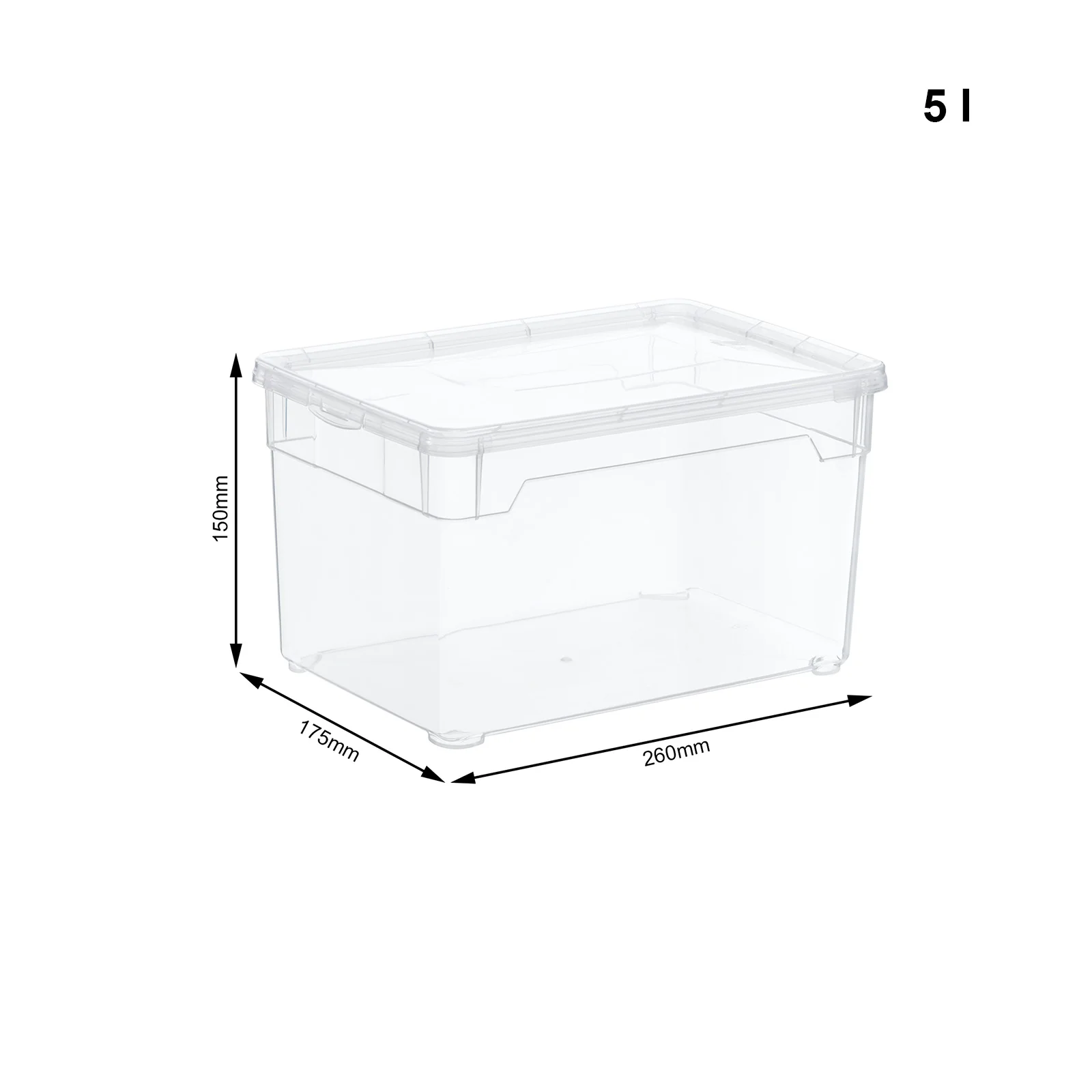 Clearbox Multimedialny 5 L CLEAR - Image 4