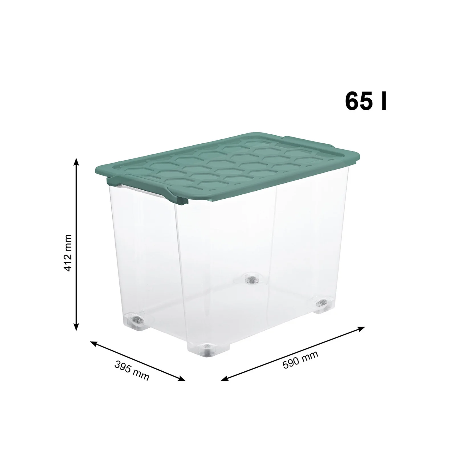 Pojemnik z kółkami 65 l EVO SAFE - Image 8